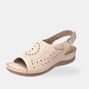 sandale orthopédique femme avec motifs