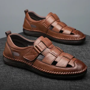 Sandale en cuir qualité supérieure pour homme