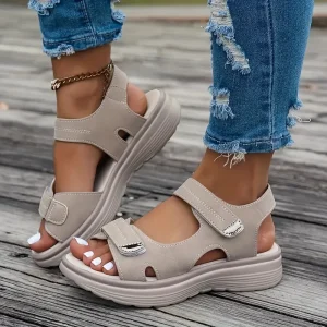 Sandale d'été femme résistante et très confortable