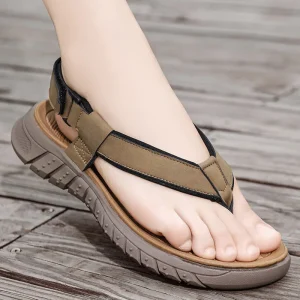 Sandale tong confortable pour homme