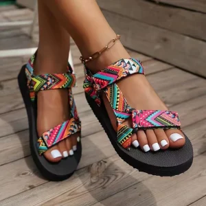Sandales été stylée et confortable