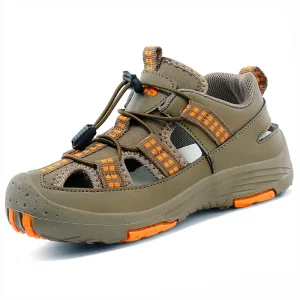 Sandales d'extérieur souples et antidérapantes pour enfants garçon.